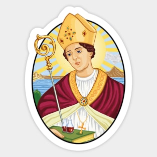 San Gennaro Sticker